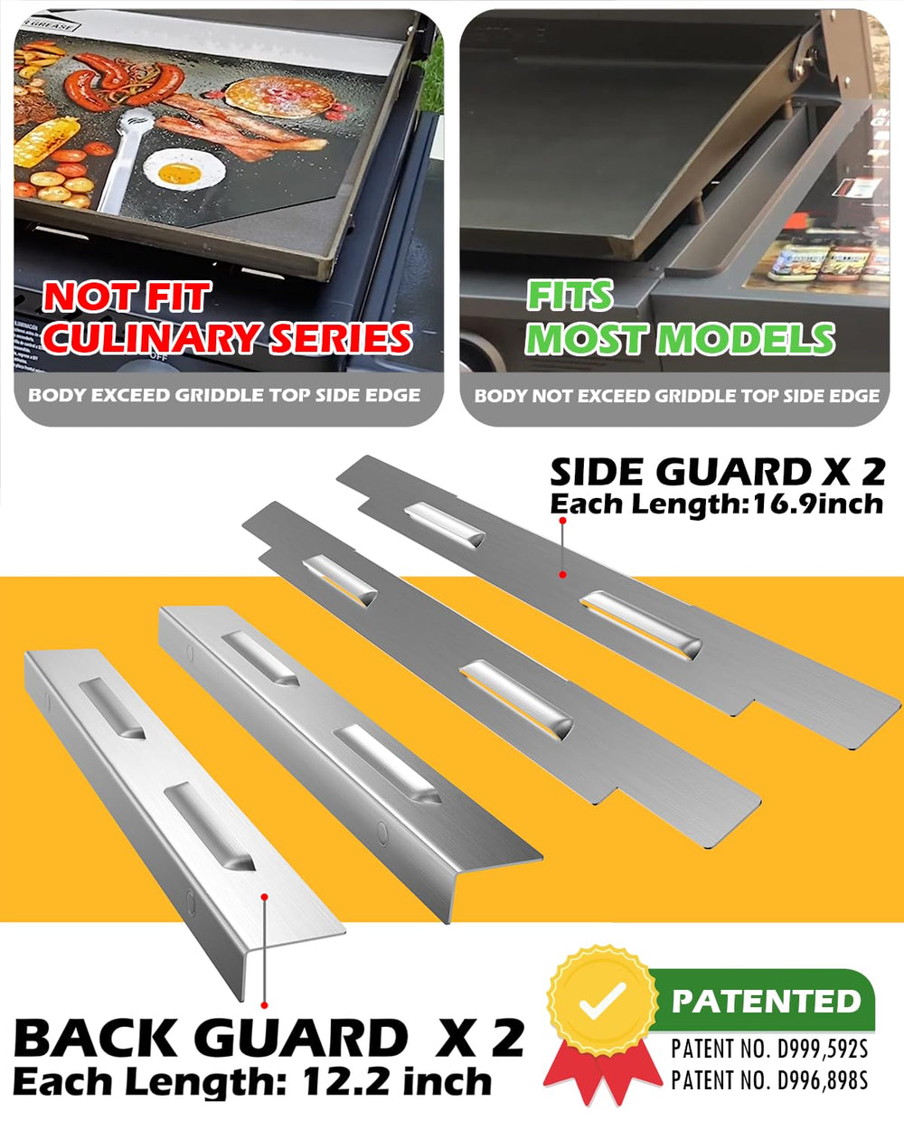 Sivsis wind guards in outdoor cooking scene improving temperature control