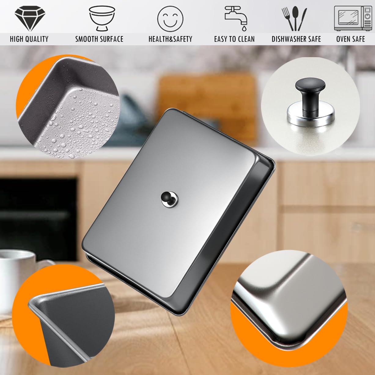 Sivsis magnetic knob detail shows attachment and easy lifting benefit for domes