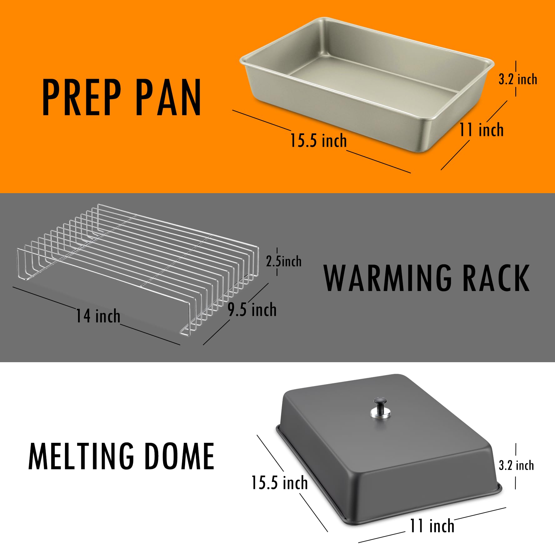 Sivsis domes shown beside spatula and plate to illustrate scale and multitasking benefit