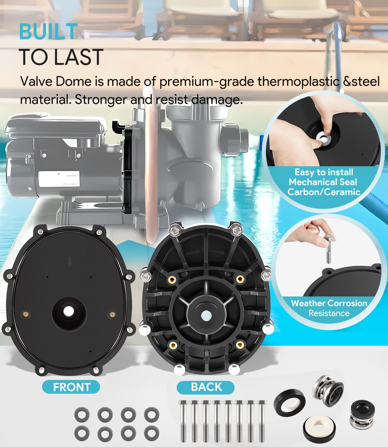sixcow organized kit hardware laid out for faster installation benefit