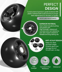 sixcow bushing and grease zerk detail ensuring smooth rotation and easy maintenance