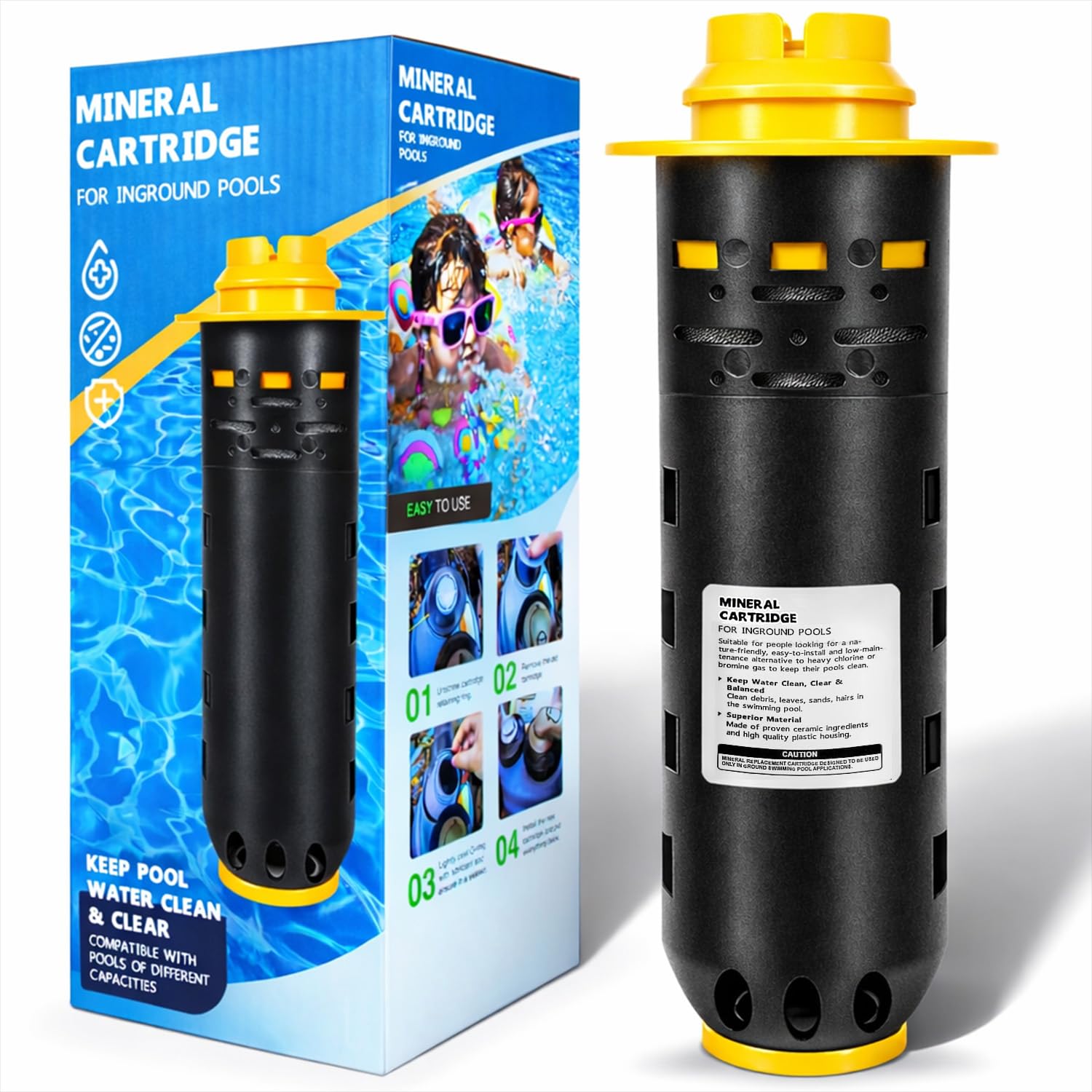 sixcow front view of replacement cartridge showing fit and compatibility benefit