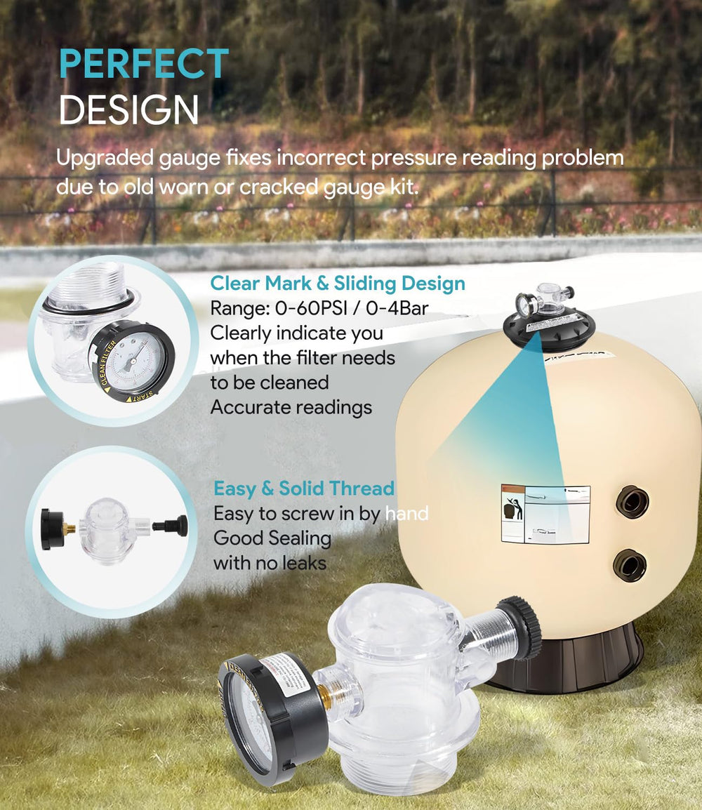 sixcow O-ring and lock nut shown for reliable seal and simple replacement