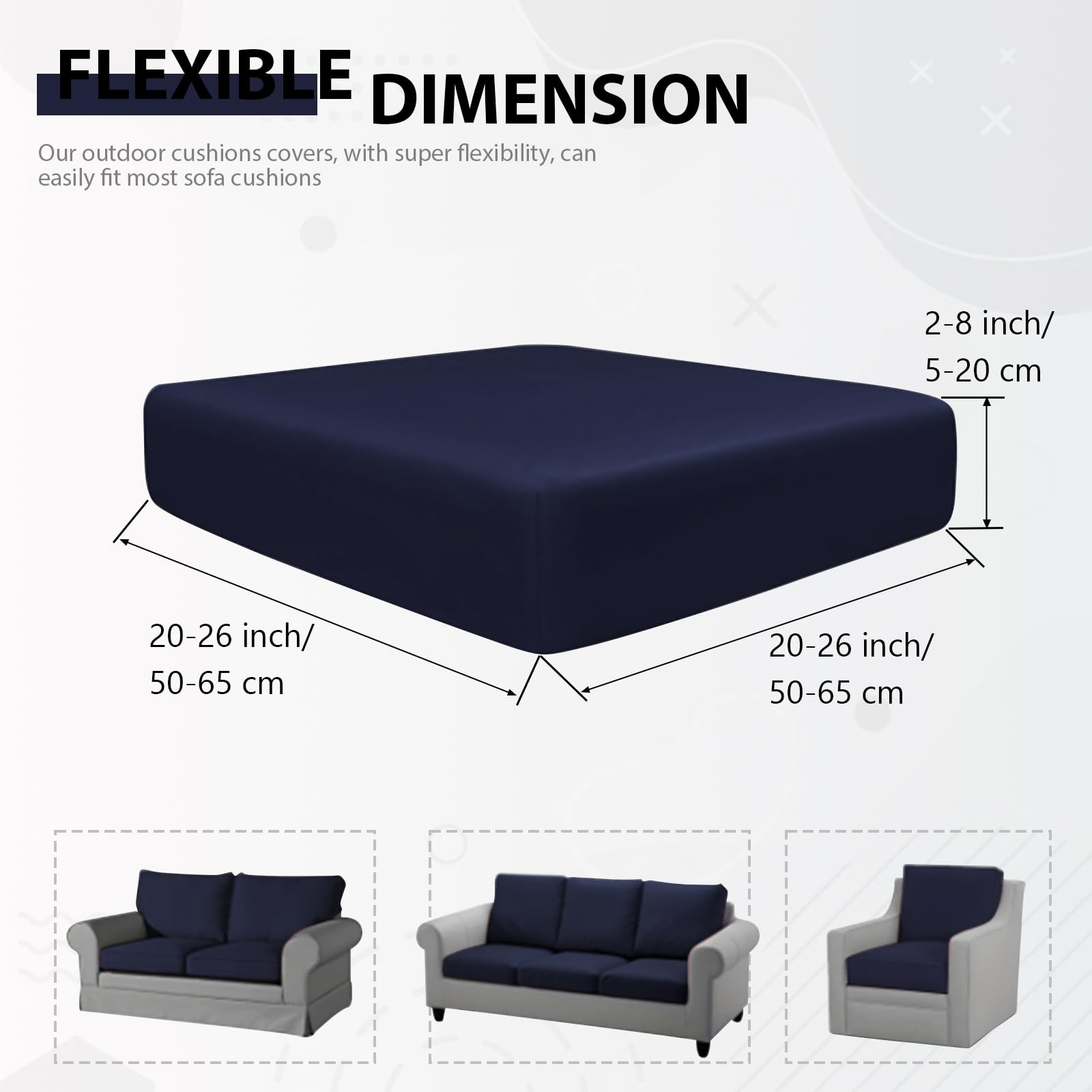 SK Studio cover on dining chair illustrating easy style refresh and fit
