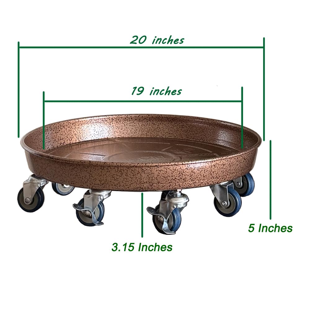 SKAFORZ closeup of 360-degree casters demonstrating smooth quiet mobility