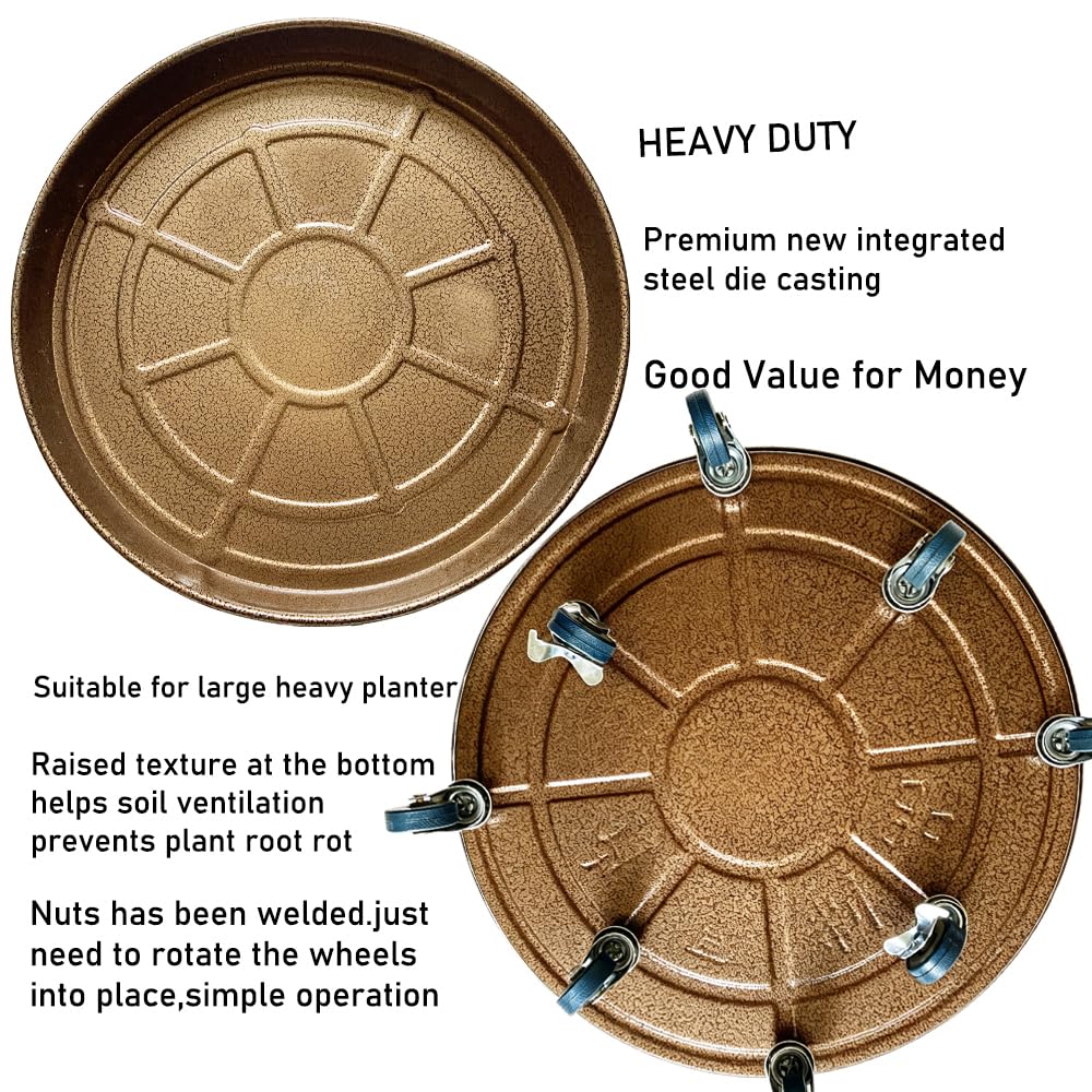 SKAFORZ locking brake wheel detail providing secure, stationary support