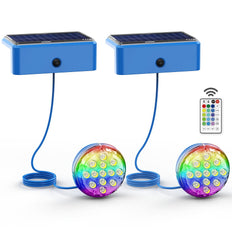 Skairipa front view of the two-pack showing product and remote for easy setup