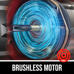 SKIL blower nozzle attachment concentrating airflow for precise clearing