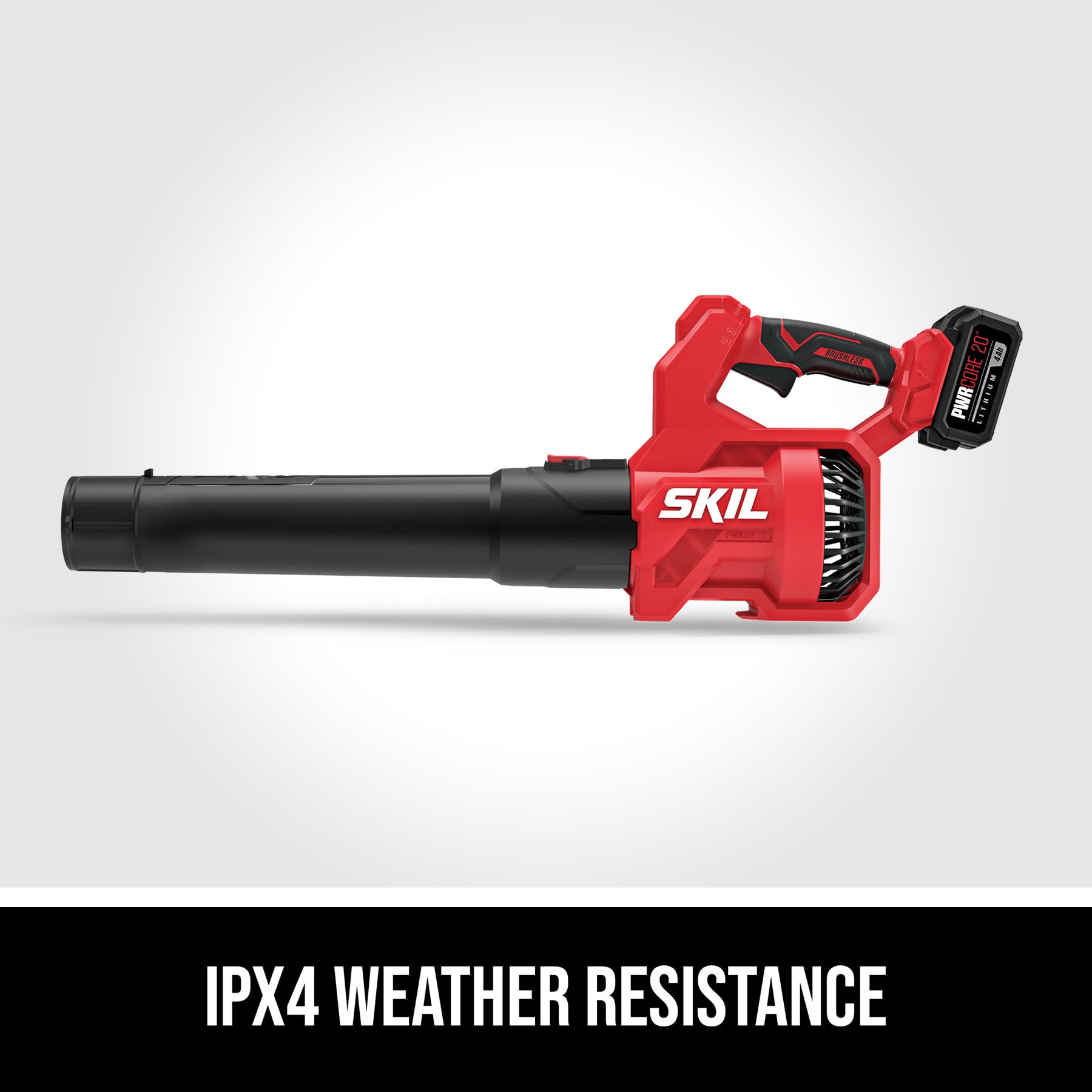 SKIL EASYSTORAGE bracket mounted on wall organizing tools for space-saving