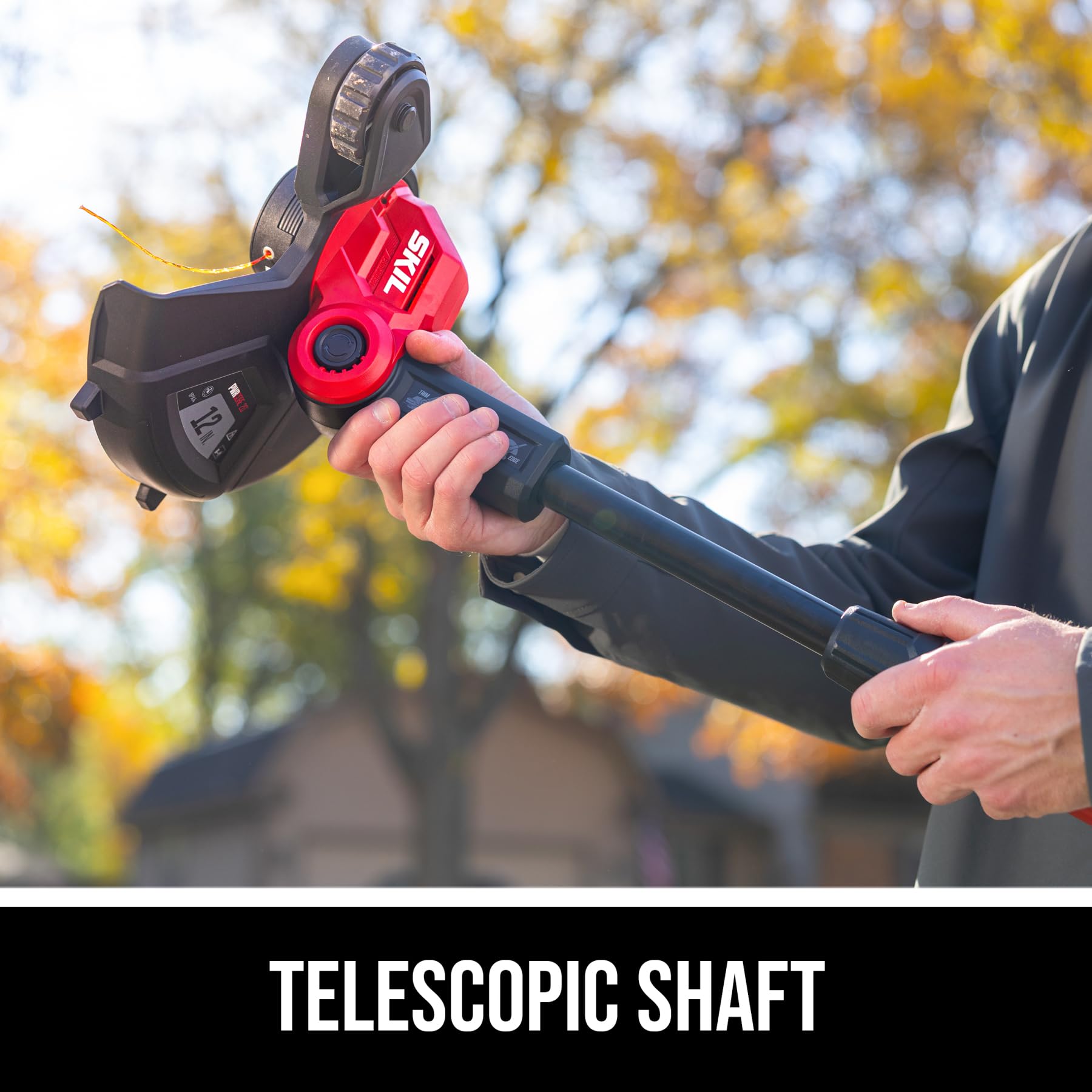 SKIL 20V 2.0Ah battery and 60W charger included for ready-to-use power
