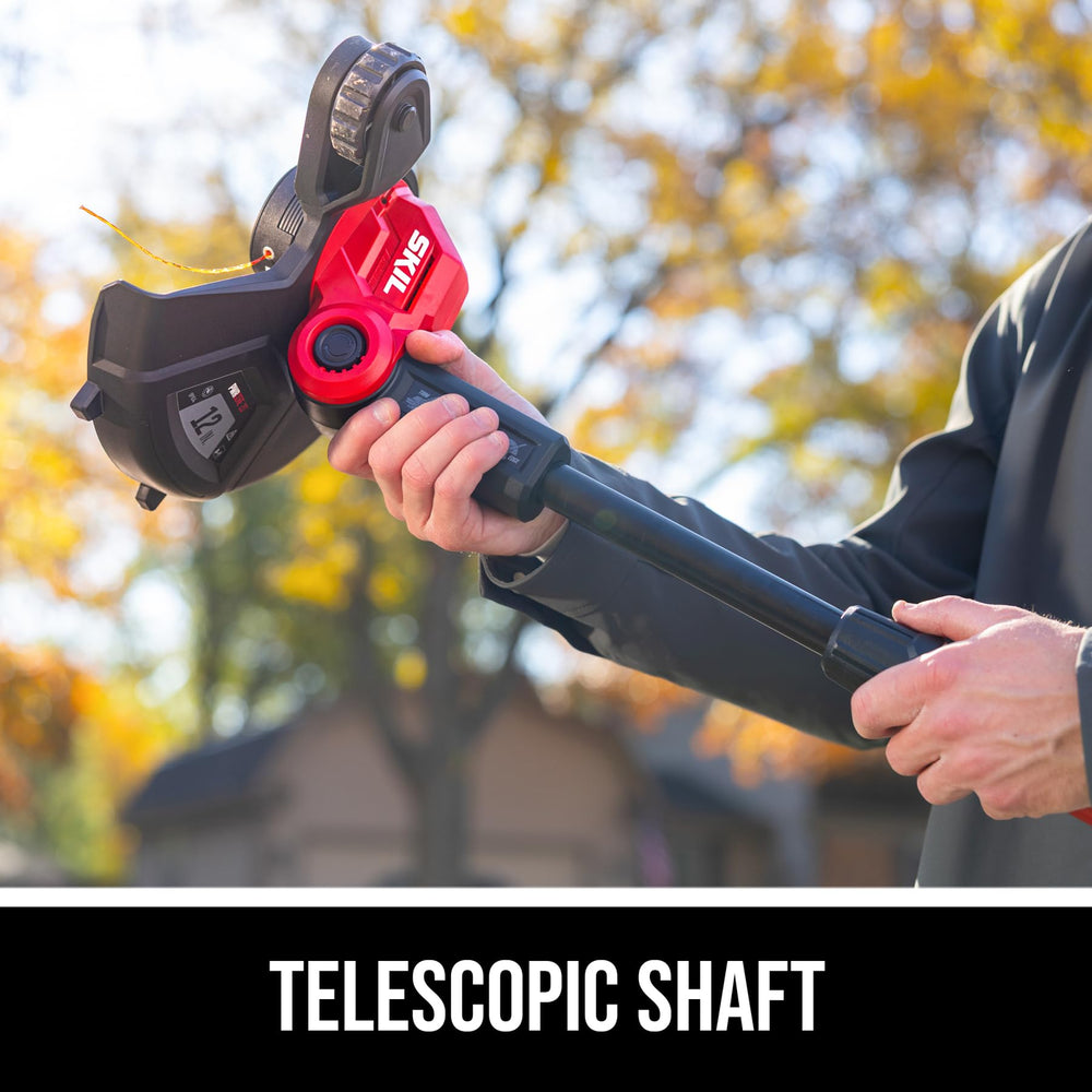 SKIL 20V 2.0Ah battery and 60W charger included for ready-to-use power