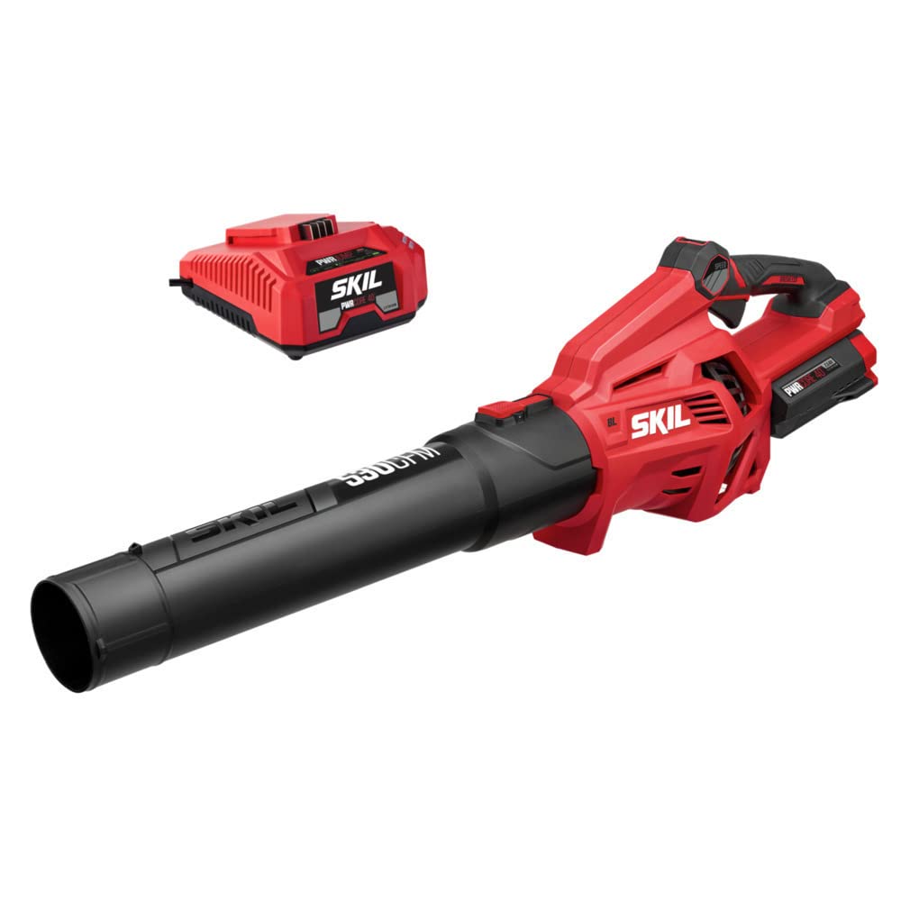 SKIL PWR CORE 40 front view showing blower and ergonomic handle for easy control