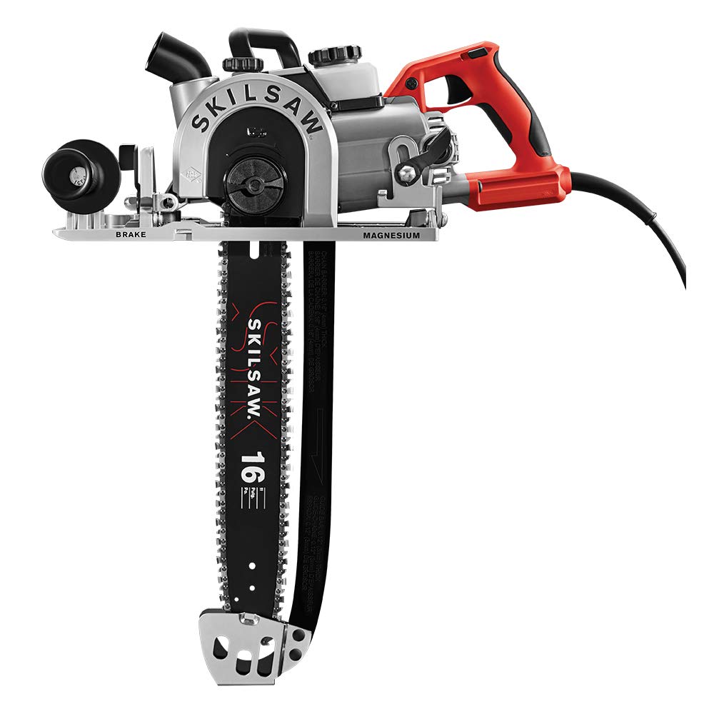 Skil front view showing saw and bar for clear product recognition and power