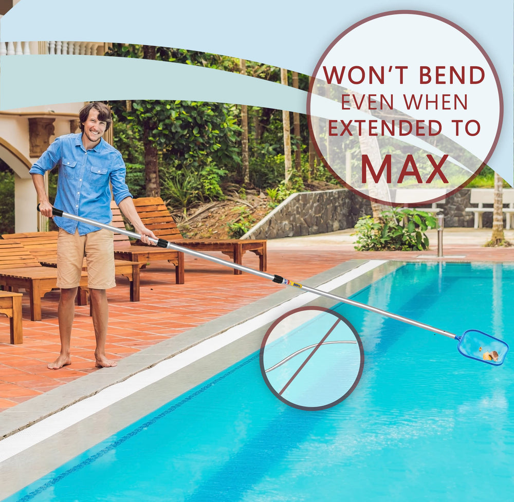 SKIMLITE Dually 9024 by a pool in lifestyle setting showing professional-quality benefit