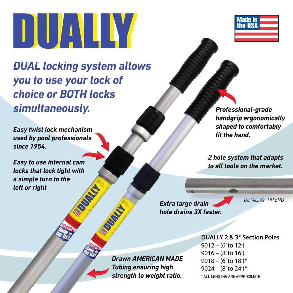 SKIMLITE Dually 9024 attached to a skimmer in use showing efficient debris removal benefit