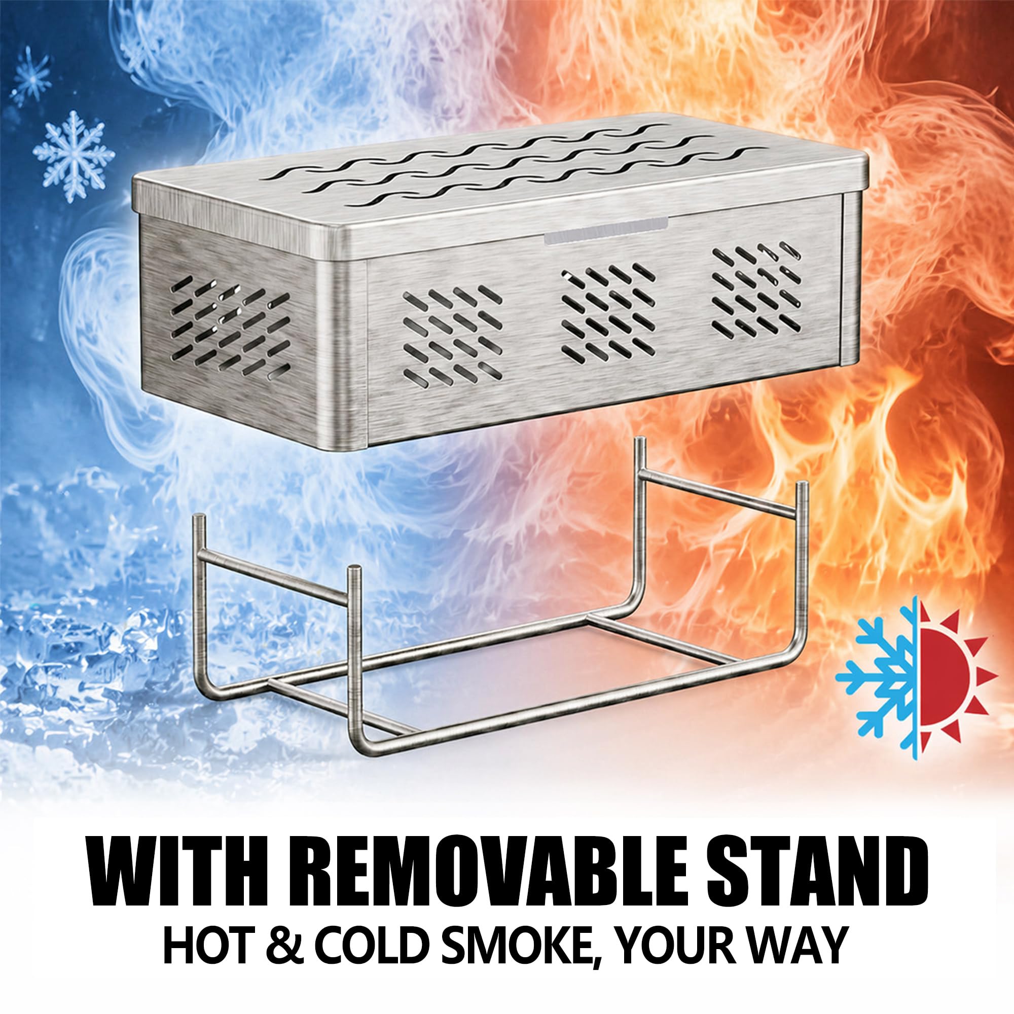 SKOVTRAE hinged lid open to reveal deep chamber for easy refilling and maintenance