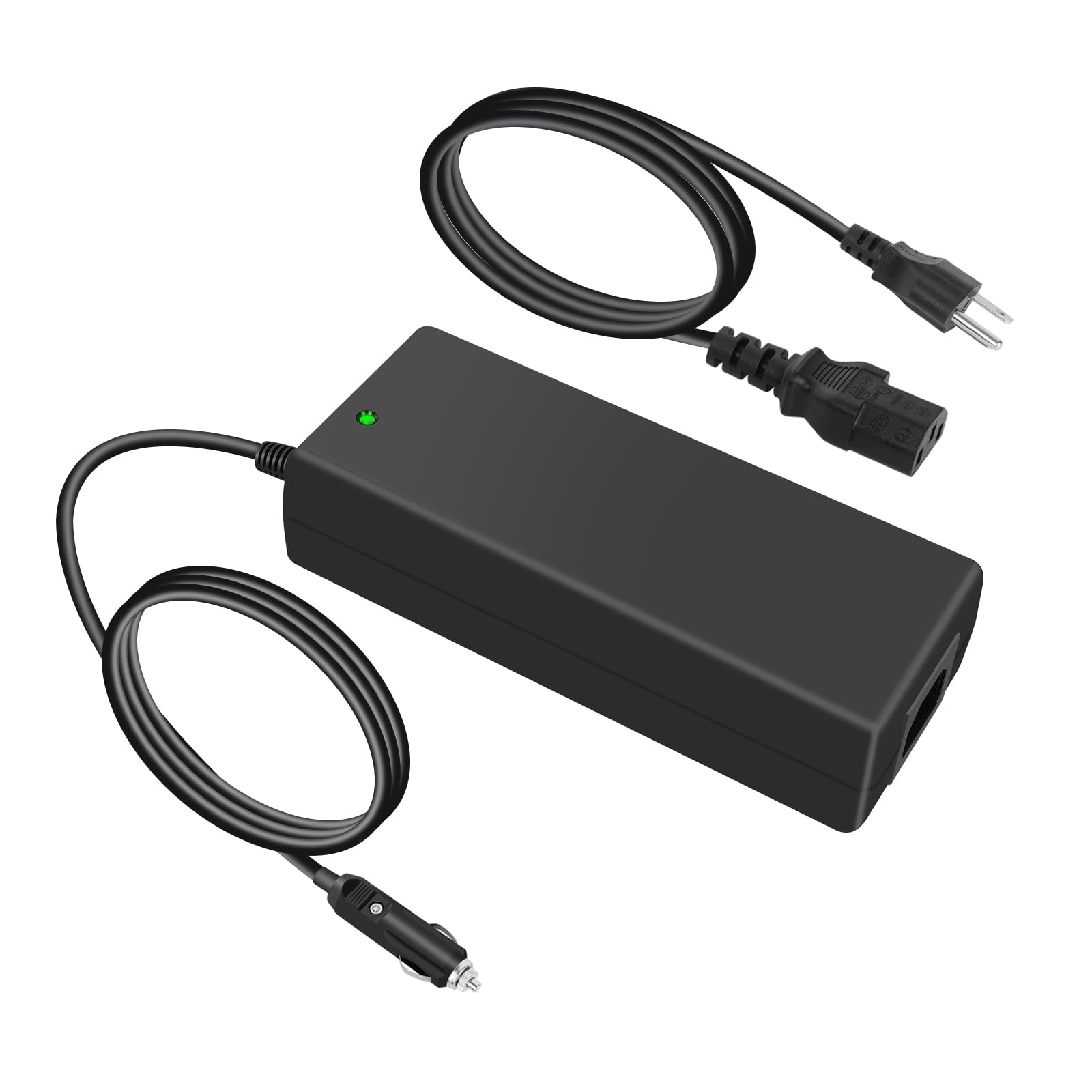 SKuaiKe front view power cord showing full adapter and connector, reliable replacement