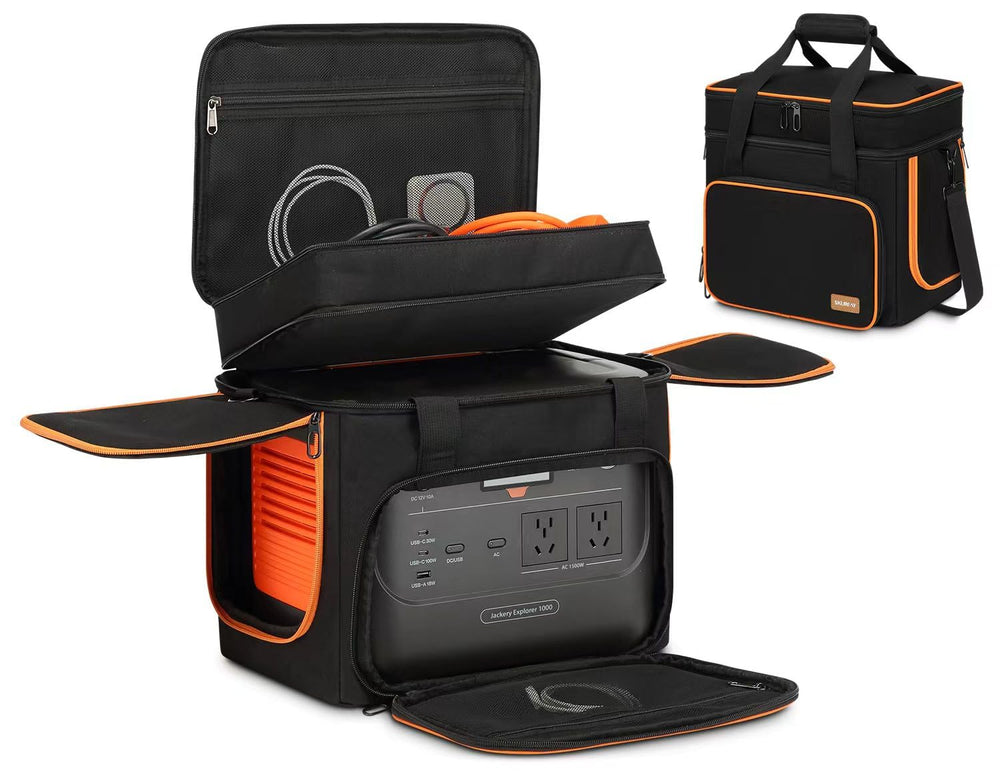 Skureay front view of protective case showing fit and zipper benefits