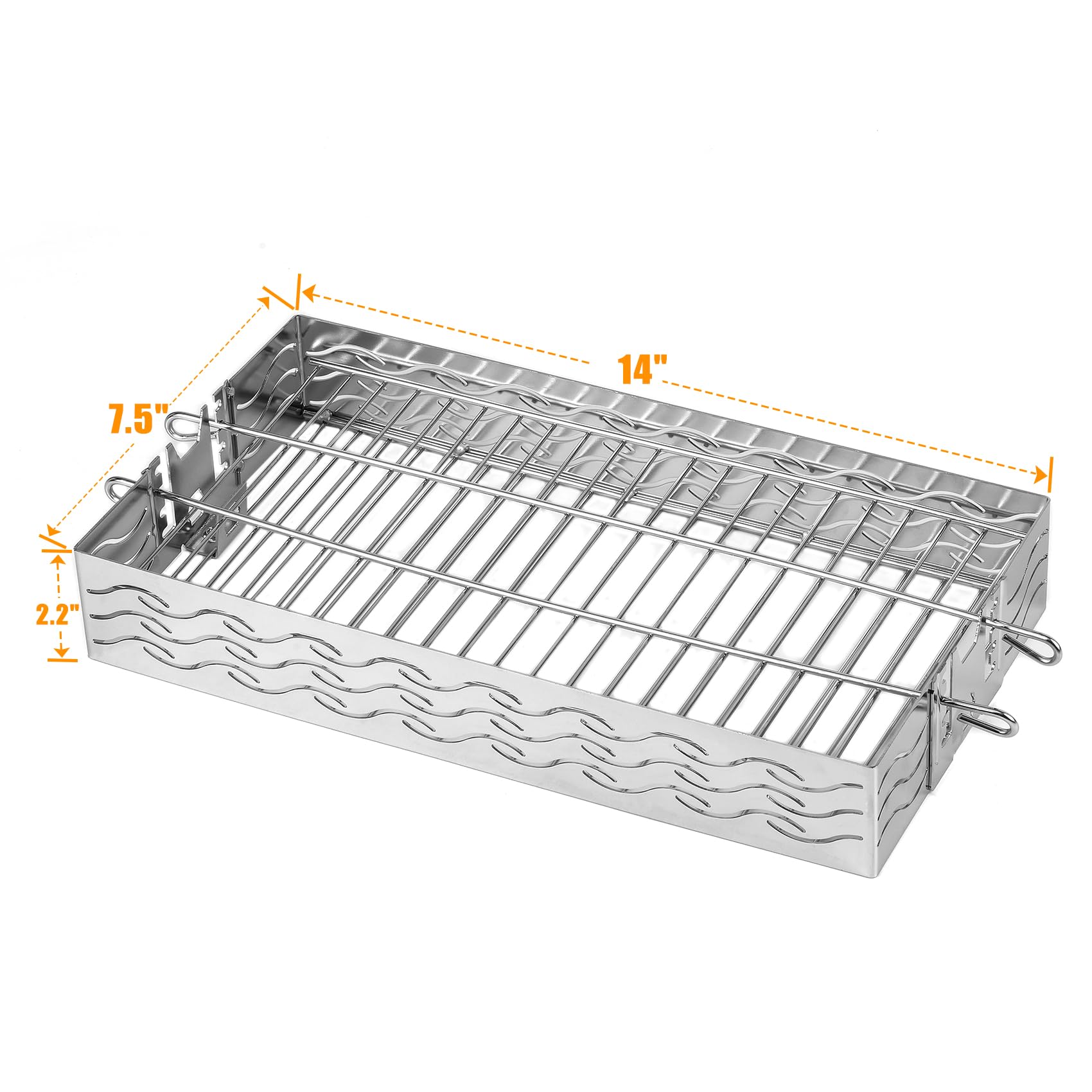 Skyflame close-up of welded joints highlighting durable no-warp construction