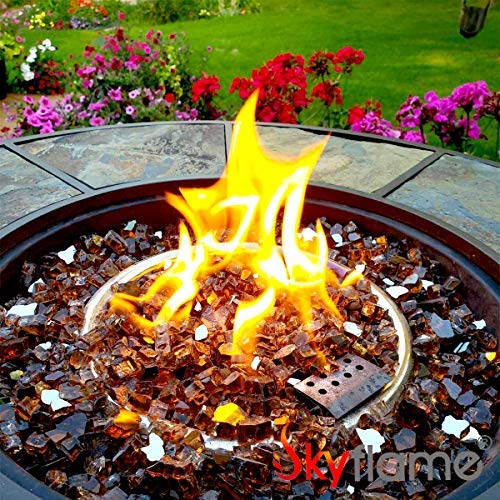 Skyflame fireplace mantel styling showing elegant centerpiece impact