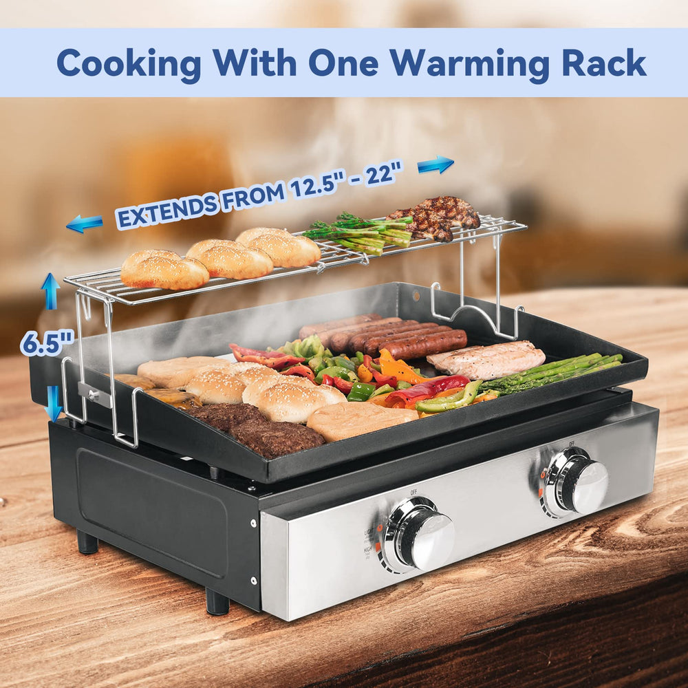 Skyflame folded compact storage showing space-saving convenience