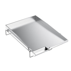 Skyflame front view of griddle set showing compact footprint and durable finish