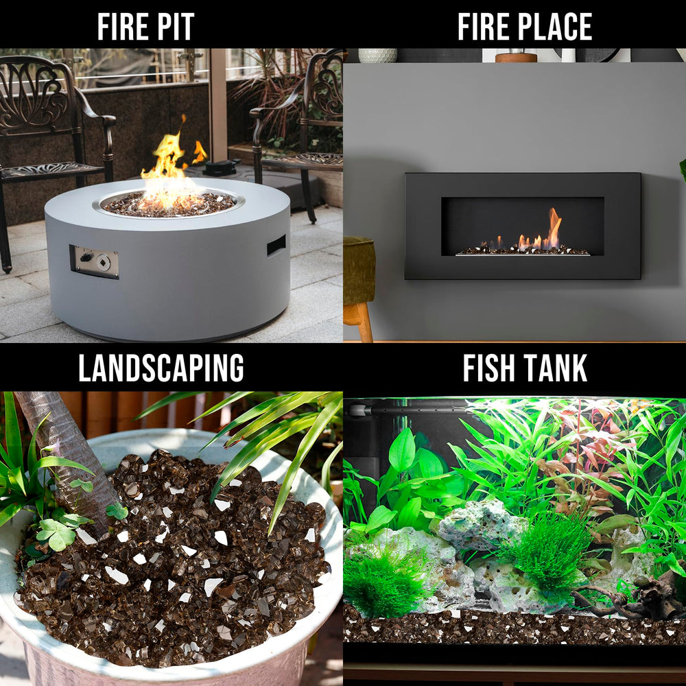 Skyflame handheld stones to show size and ease of pouring into burners
