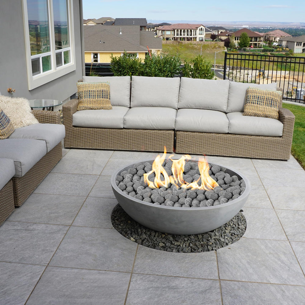 Skyflame landscape garden edge illustrating moisture retention and decorative use