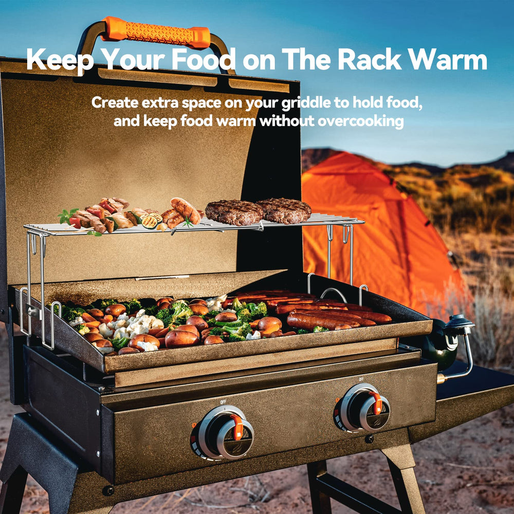 Skyflame lifestyle backyard grill setup for coordinated serving