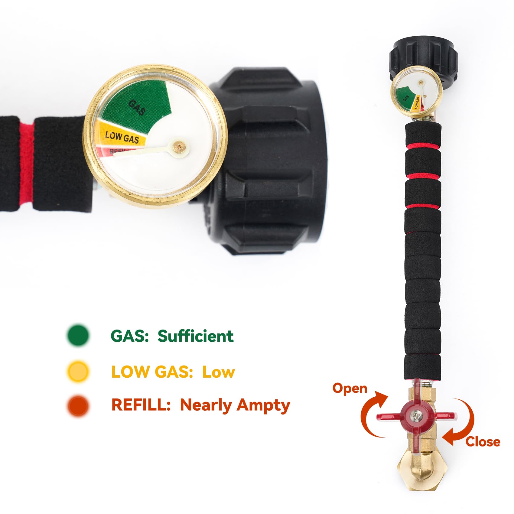 Skyflame kit in tailgate setting demonstrating portable refill convenience