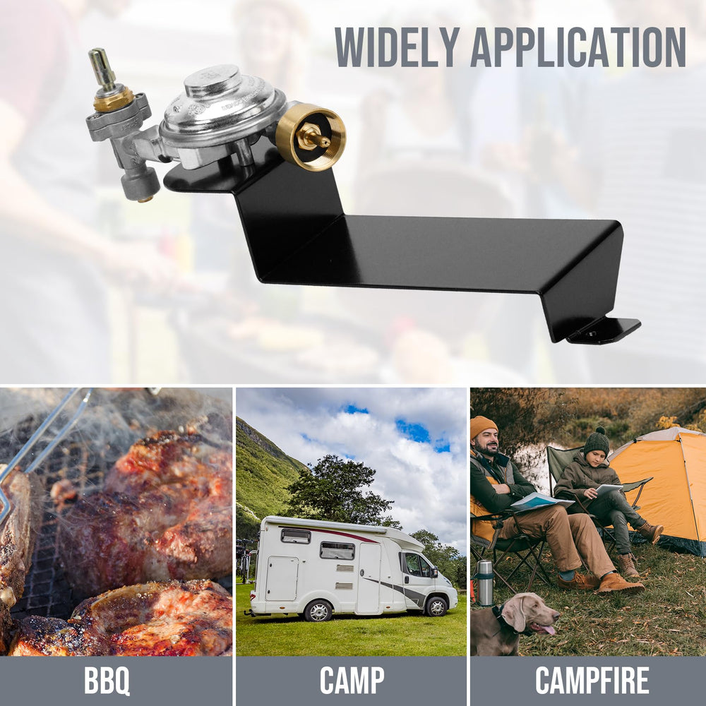 Skyflame lifestyle image of portable grill in backyard improving cook consistency