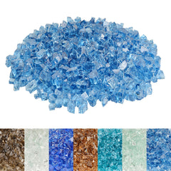 Skyflame front bag showing Pacific Blue glass and packaging benefits