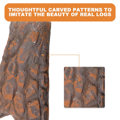 Skyflame pine cone detail image showing authentic shape and safe, clean-burning design