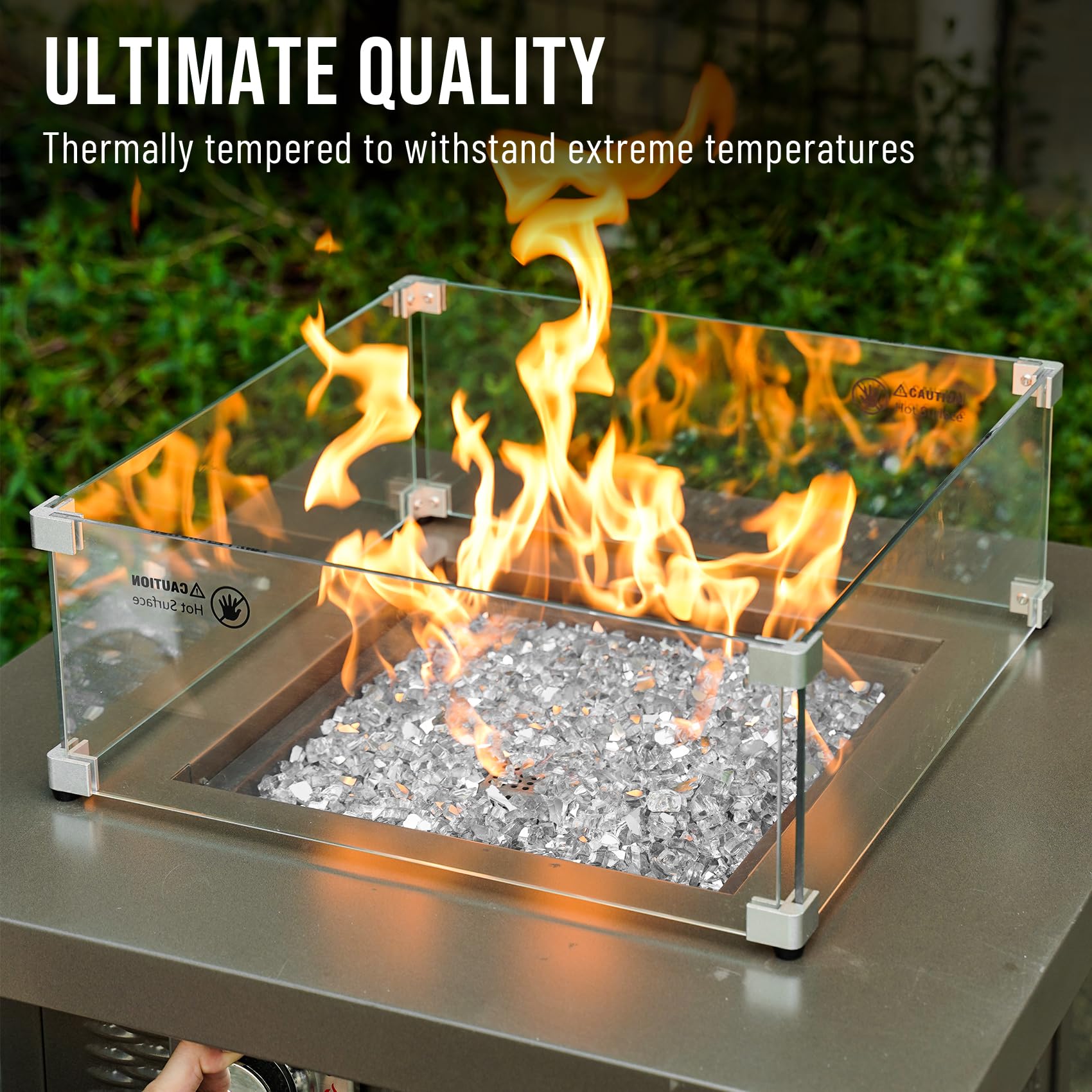 Skyflame in a modern indoor fireplace highlighting clean design and easy styling benefit