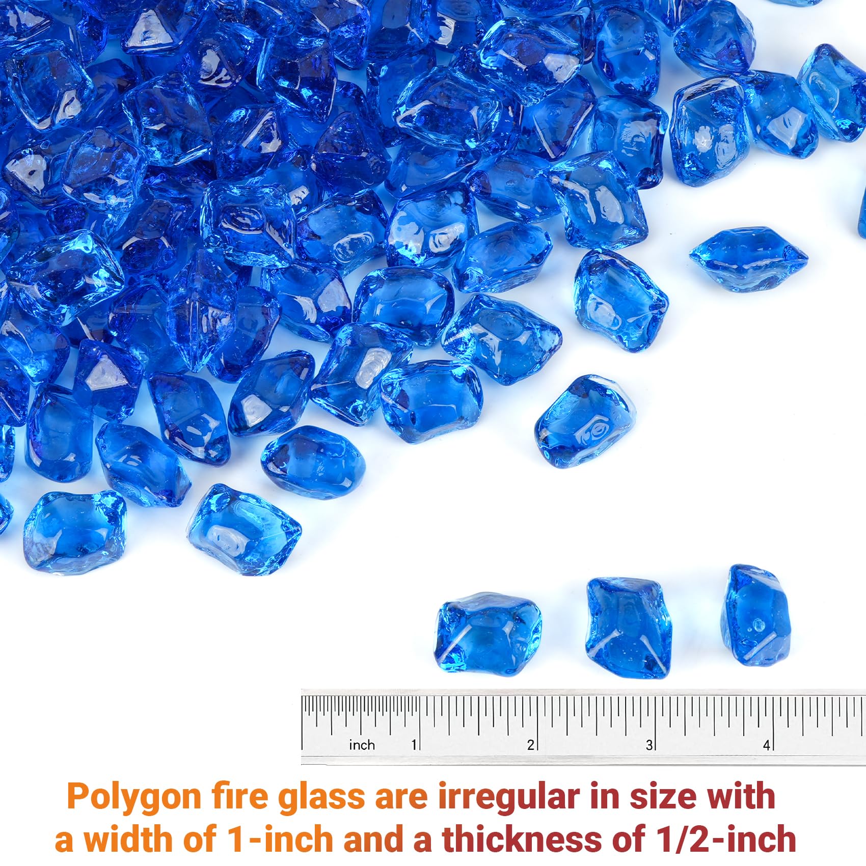 Skyflame polygon close-up highlighting facets that enhance sparkle