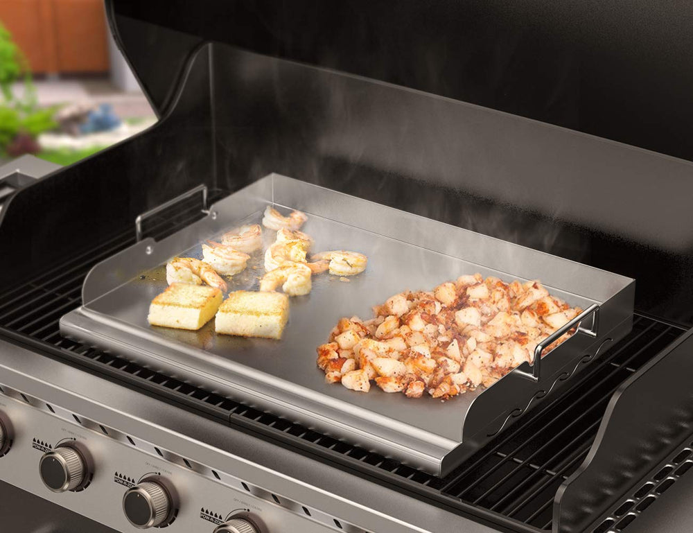 Skyflame decorative wavy side panels showing ventilation for even airflow and heat control