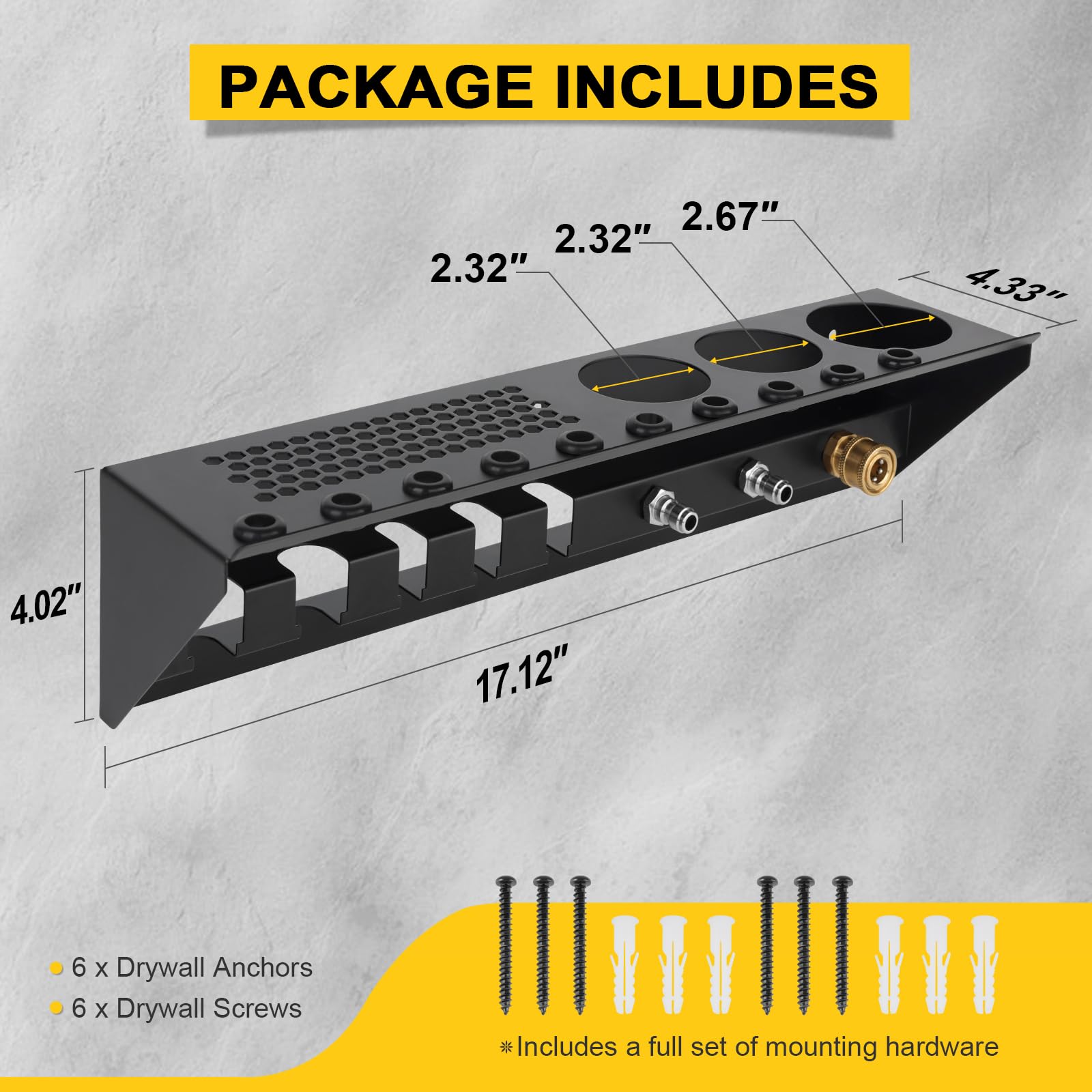 SKYJDM next to common tools to show compact space-saving size