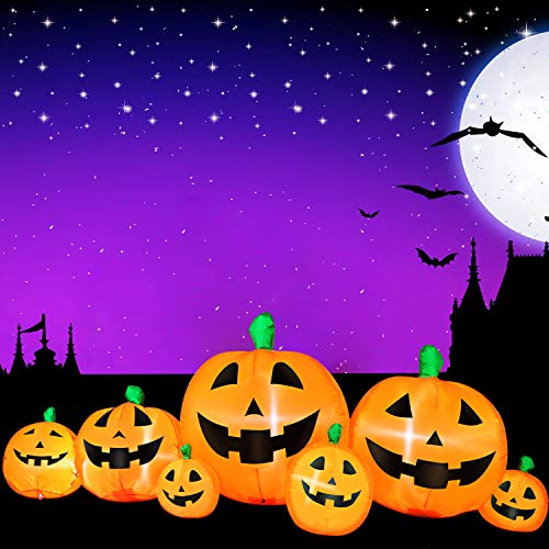 Skylety compact folded deflated pumpkins ready for storage and transport