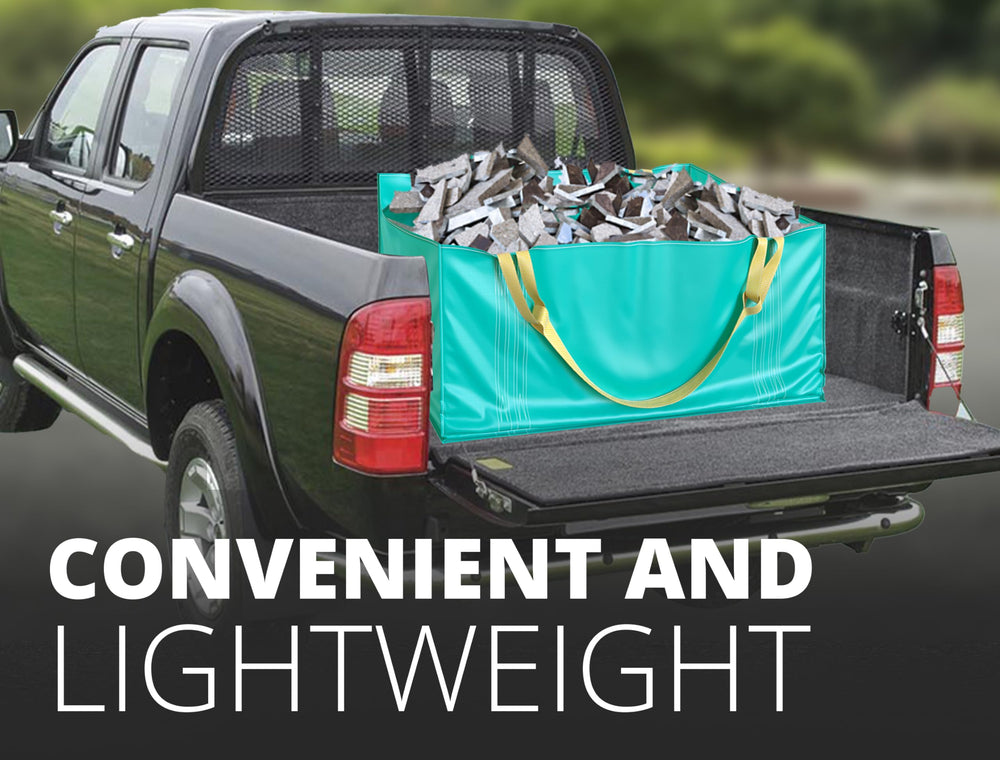 Skywin folded flat showing compact storage and space-saving benefit