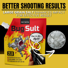 Skywin large-grain salt texture illustrating reliable dispensing