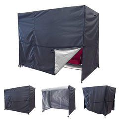 Slan Arrow front view cover protecting swing and extending furniture life