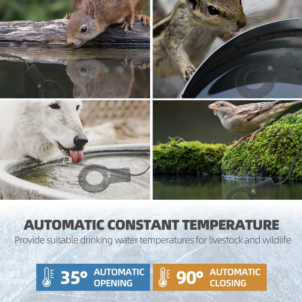 SLASHCOOL waterproof cord and plug close-up showing GFCI-ready safety and outdoor durability