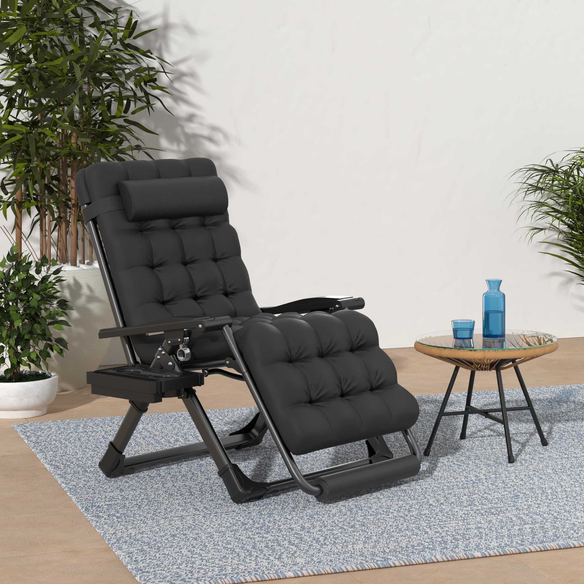 Slendor folded compact for easy transport and space-saving storage benefit