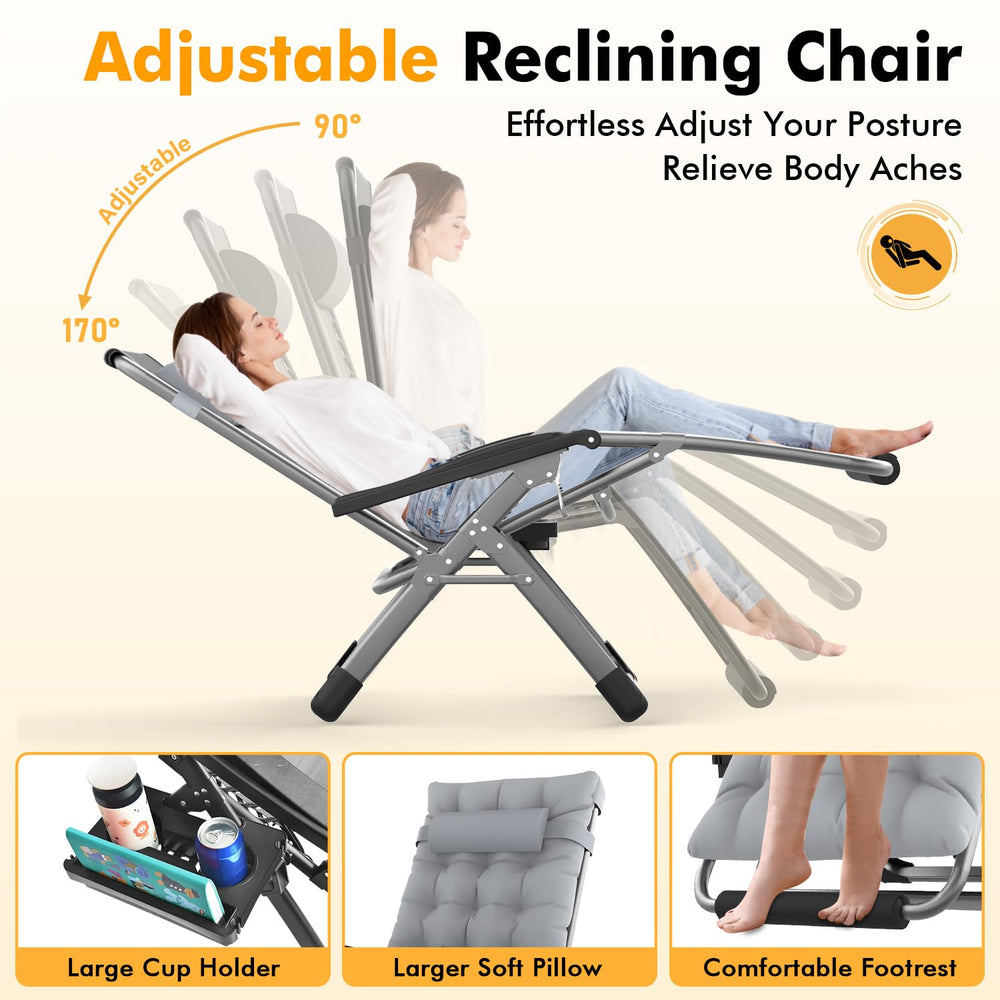 Slendor folded chair showing compact portable size for easy transport