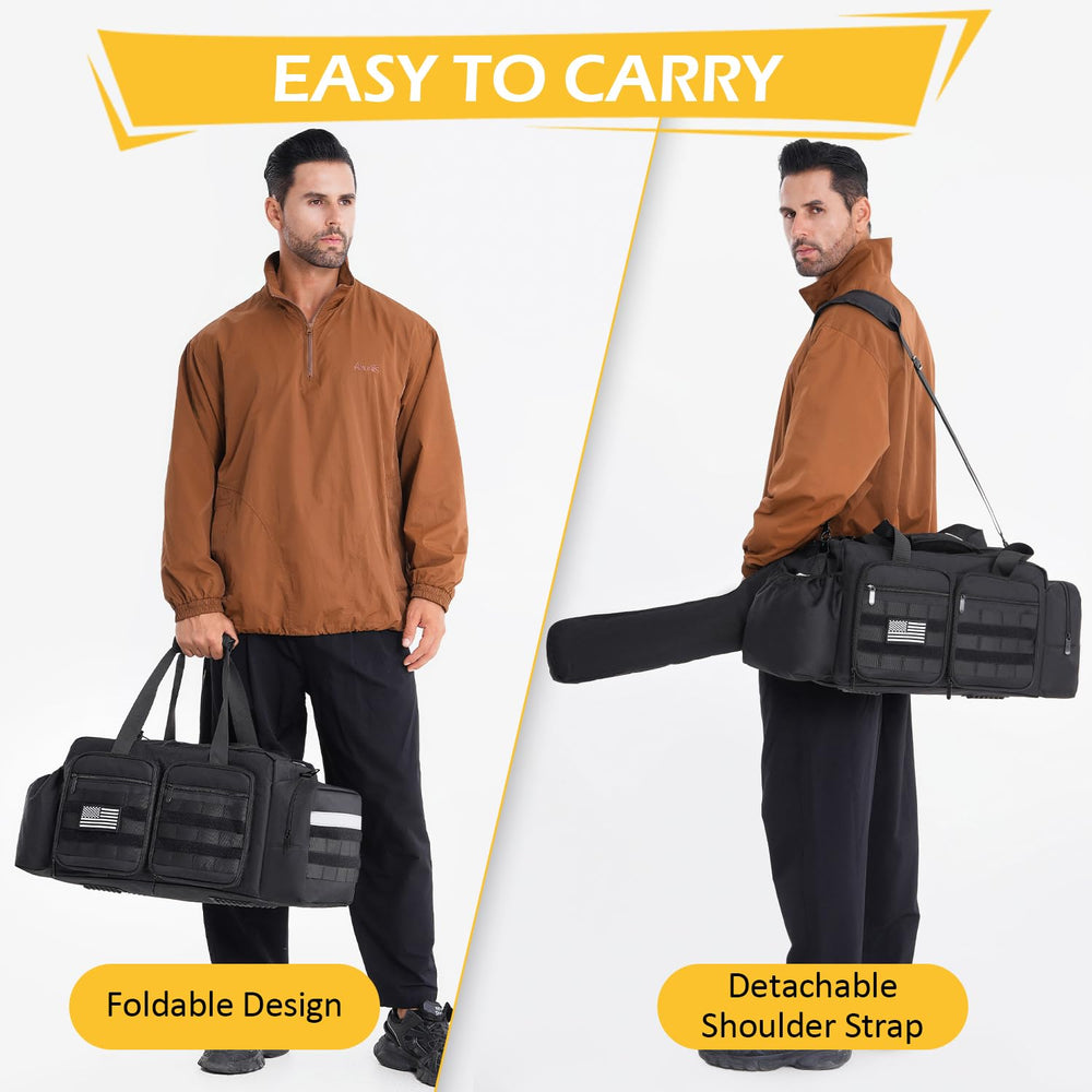 SLINRKE bag carried by worker illustrating comfortable transport and utility