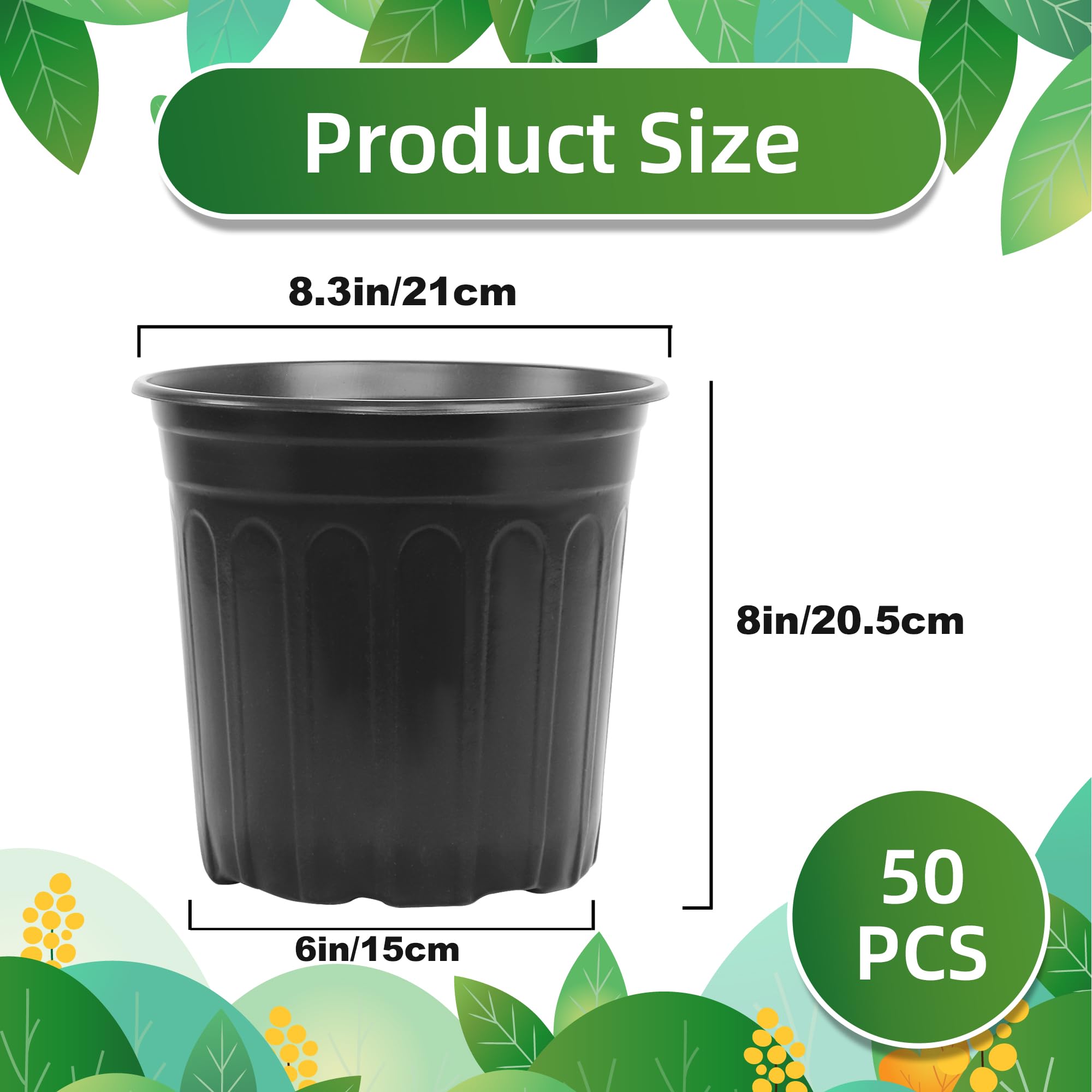 SLMKHHU side profile highlighting height and wide opening for transplanting