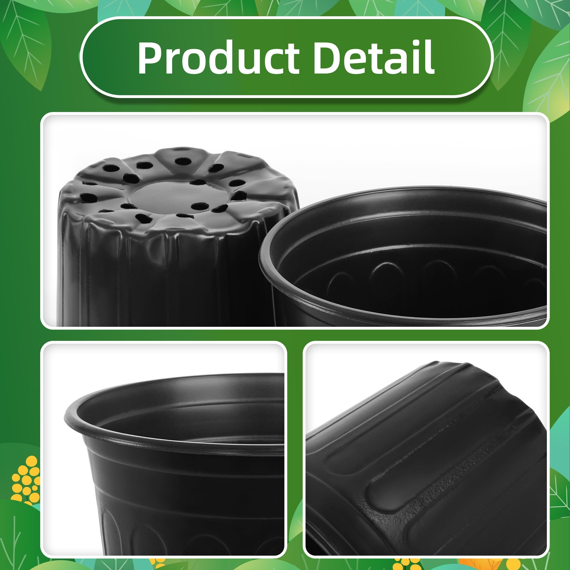 SLMKHHU pot next to ruler showing scale and generous 2-gallon capacity