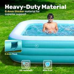 Sloosh inflatable bench close-up offering seated relaxation benefit