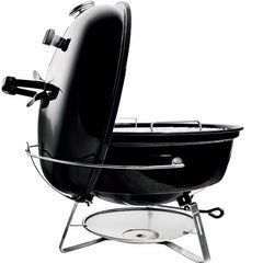 Slow 'N Sear charcoal basket close-up highlighting heat control benefit