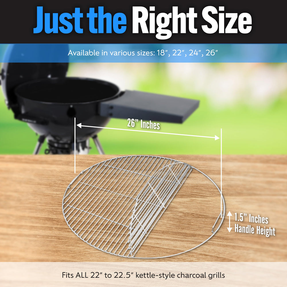 Slow 'N Sear EasySpin stainless steel texture highlighting rust-resistant durable finish benefit